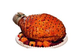 Half Leg Christmas Ham